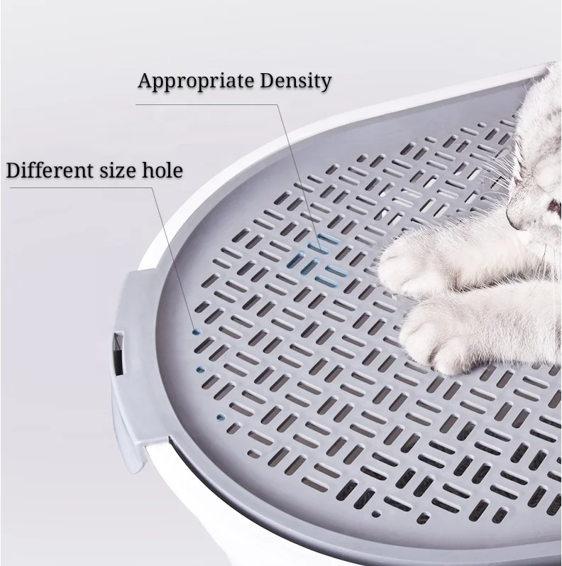 
More Cute Pet Supplier Best Seller Top Entry Automatic Cat Litter Box Self Cleaning Totally Enclosed Deodorant Cat Toilet 