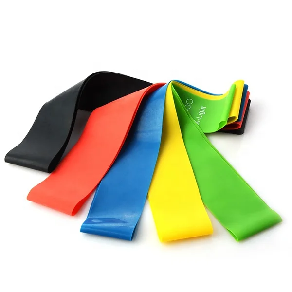 

Fitness Gum Fitness Sports Training Stretch Rubber Gum Fitness Yoga resistance band latex, Customized color