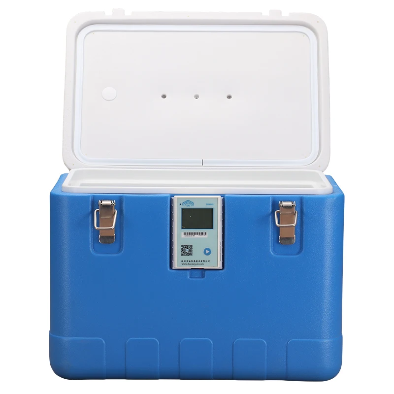 

Hot Selling Medical Cooler Box Plastic Vaccine Carrier Box Vaccine Incubator, Blue