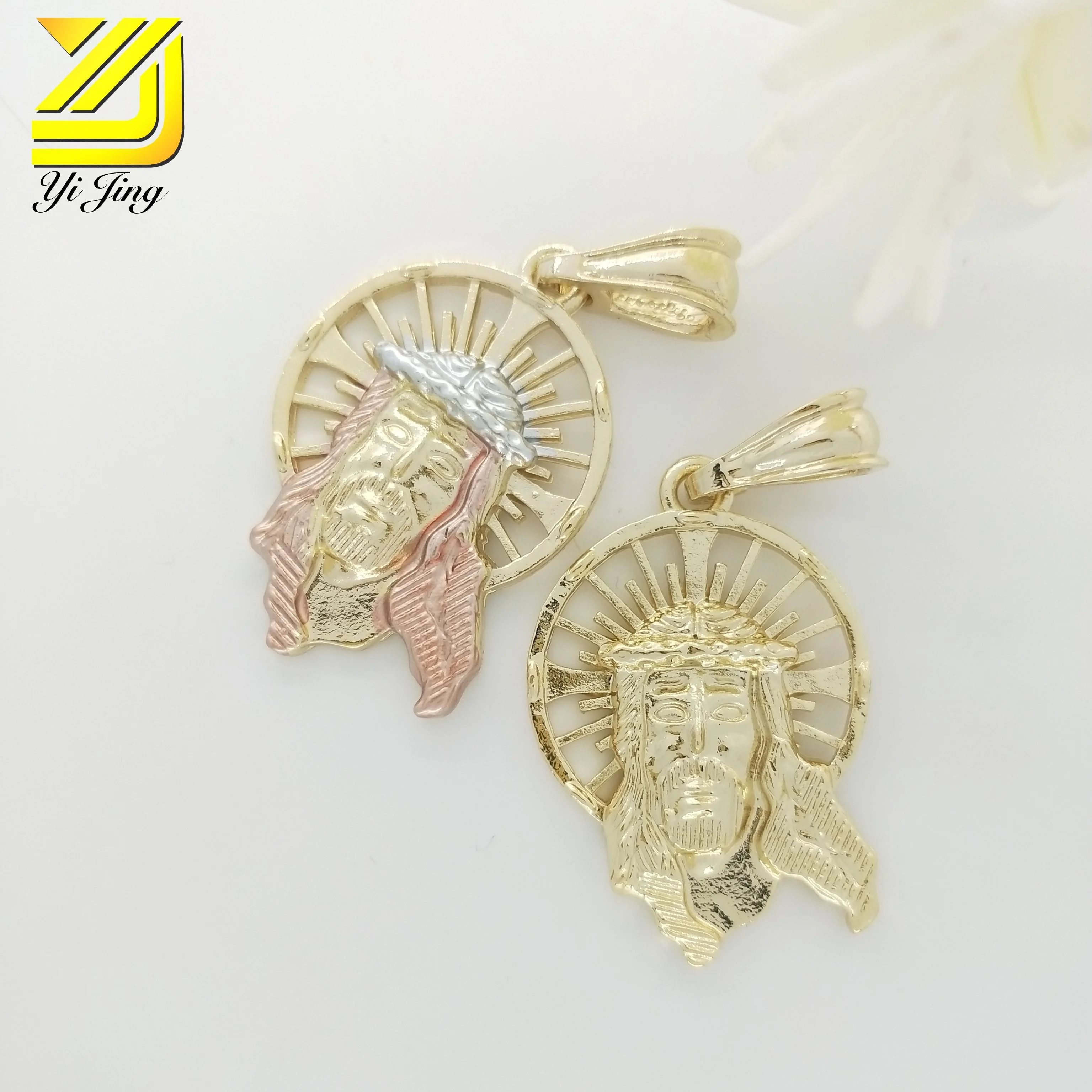 

New Arrival High Quality Wholesale religious jewelry st Jude head portrait pendant