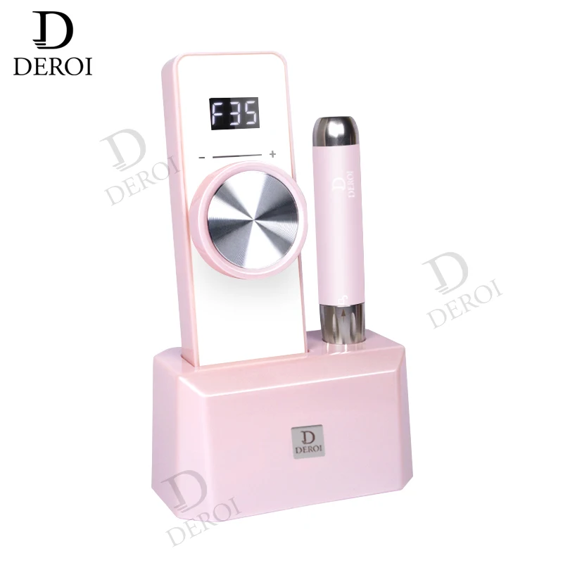 

35000RPM Pink Nail Drill Machine Brushless Drive Electric Manicure Drill Rechargeable Cordless For Acrylic Gel Nails Nail Drill