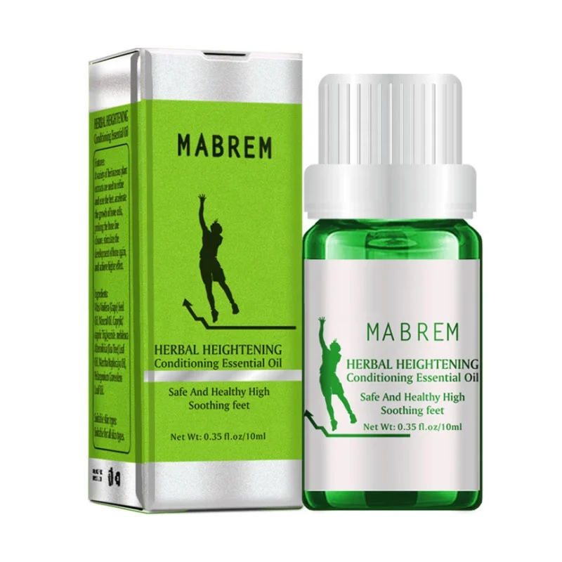 

MABREM Increase Height Essential Oil Grow Taller Conditioning Body Promote Bone Growth Herbal Oils Soothing Foot Massage Oil