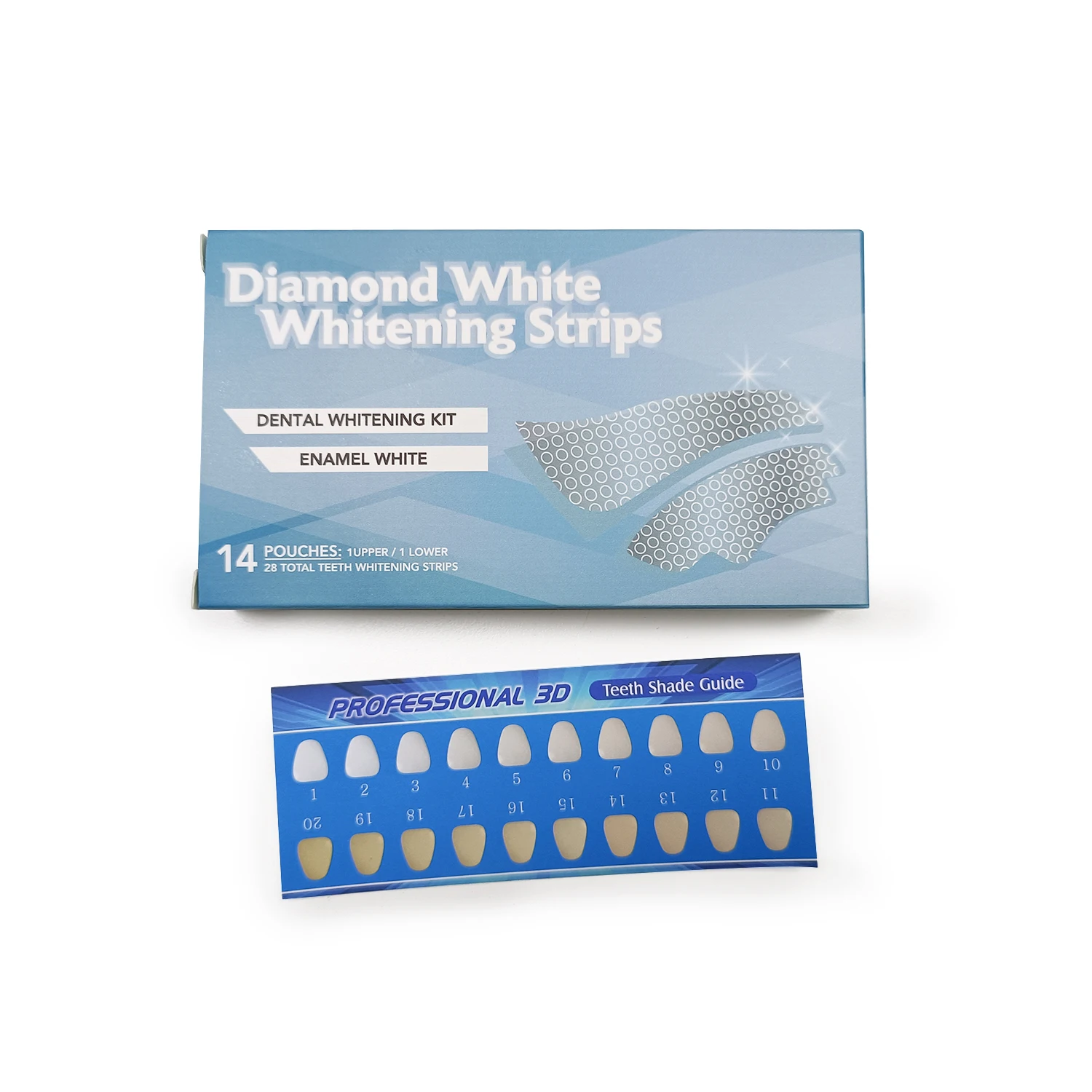 

Private label Home used Teeth Whitening Charcoal Strips with different flavor, Custom