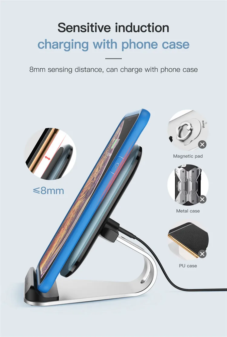 wireless car charger stand