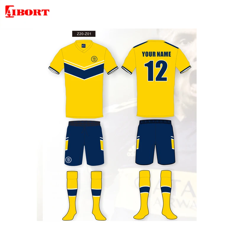 

2021 custom made uniform sport Soccer wear wholesale club soccer football shirt jersey uniform soccer sublimation sports bag, Customize color