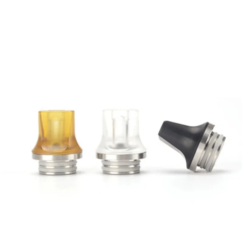 

Portable Mini Drip Tips Smoking Accessories, Black/yellow/transparent