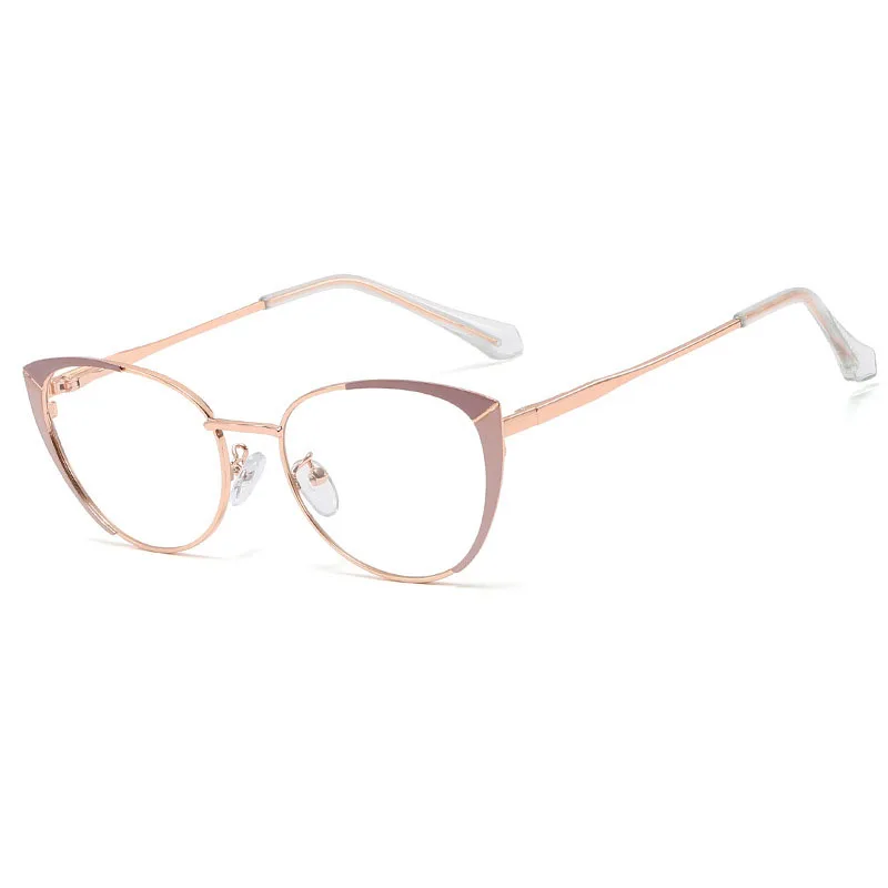 

Blue light Blocking Optical Frame High Quality Female Speticles Fashion Metal Glasses for Women Eyewear Manufacturer