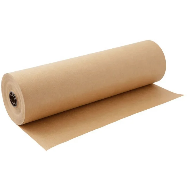 
factory price big 80gsm brown kraft paper rolls 