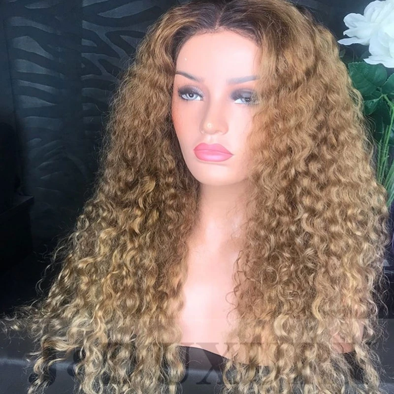 

Virgin human peruvian full lace human hair wig, wholesale Kinky curly deep curly Cuticle Aligned 360 human hair full lace wig, Natural color lace wig