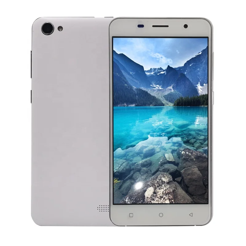 

2021 Hot Selling Cheap 5.0 inch Small Screen 4G Lte Mobile phone Android slim Cell Phone with 2GB Ram 16GB Rom, White