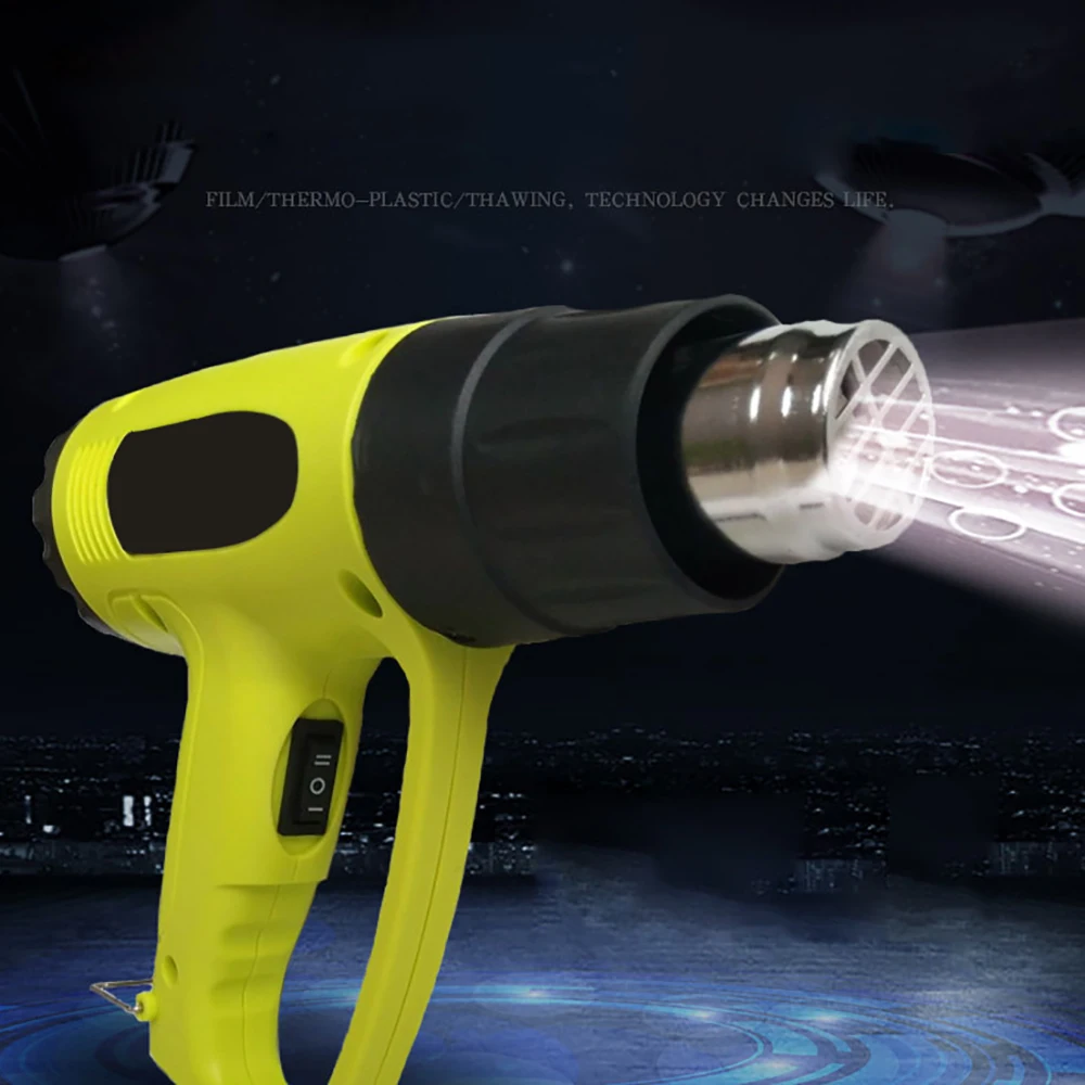 
Industrial Electric Shrink Wrap Heat Gun Heat Fast Shrink Gun For Car Wrapping 