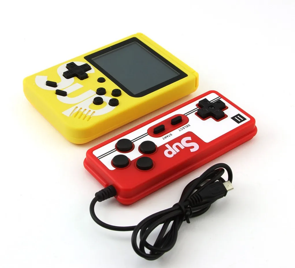 

Retro Portable Mini Handheld Video Game Console 8-Bit 3.0 Inch Color LCD Kids Color Game Player Built-in 400 games