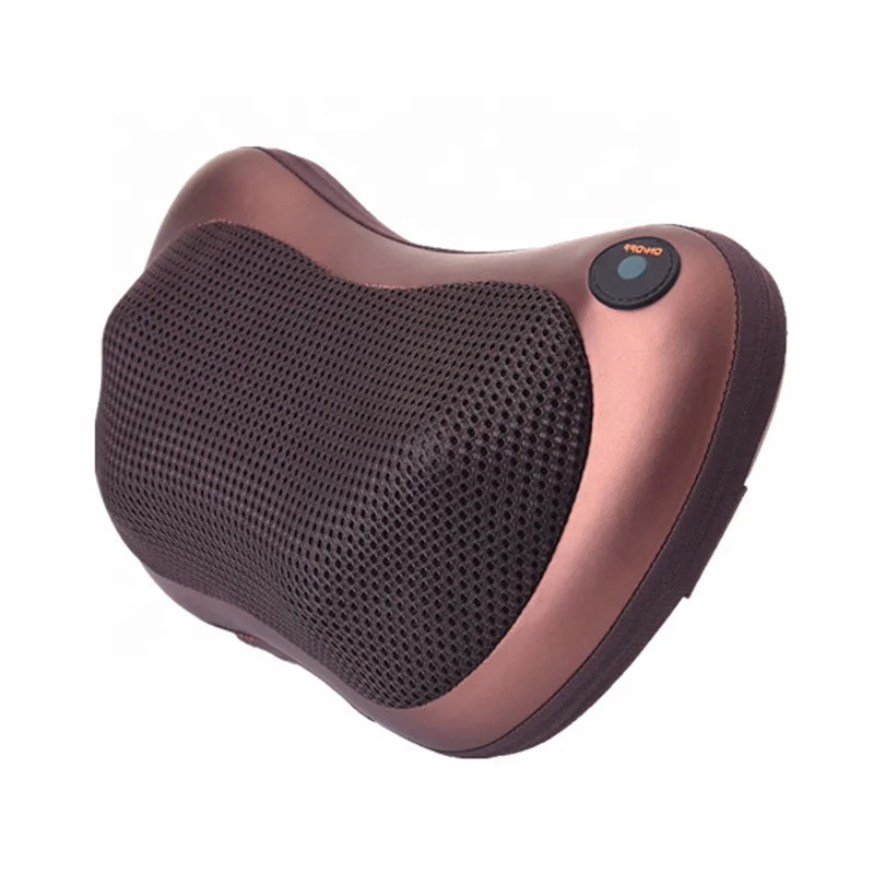 
JKO hot sell electric shiatsu kneading 3d neck back shoulder massager machine car home travel massage pillow with heat infrared 