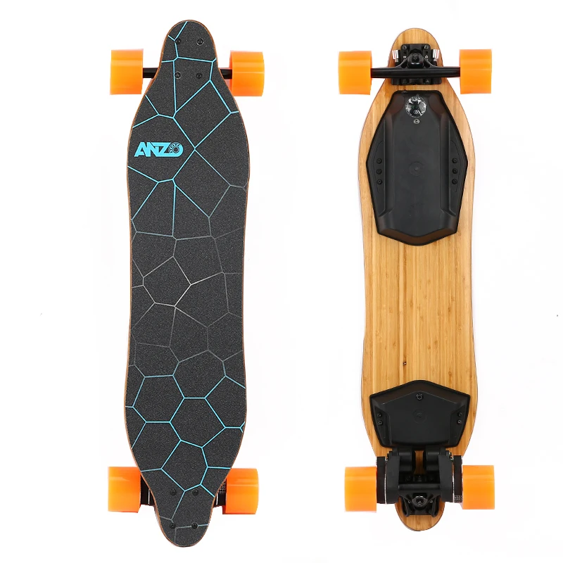 

ANZO series wheel hub belt motor with Split box all terrain longboard electric skate board off road kit skateboard