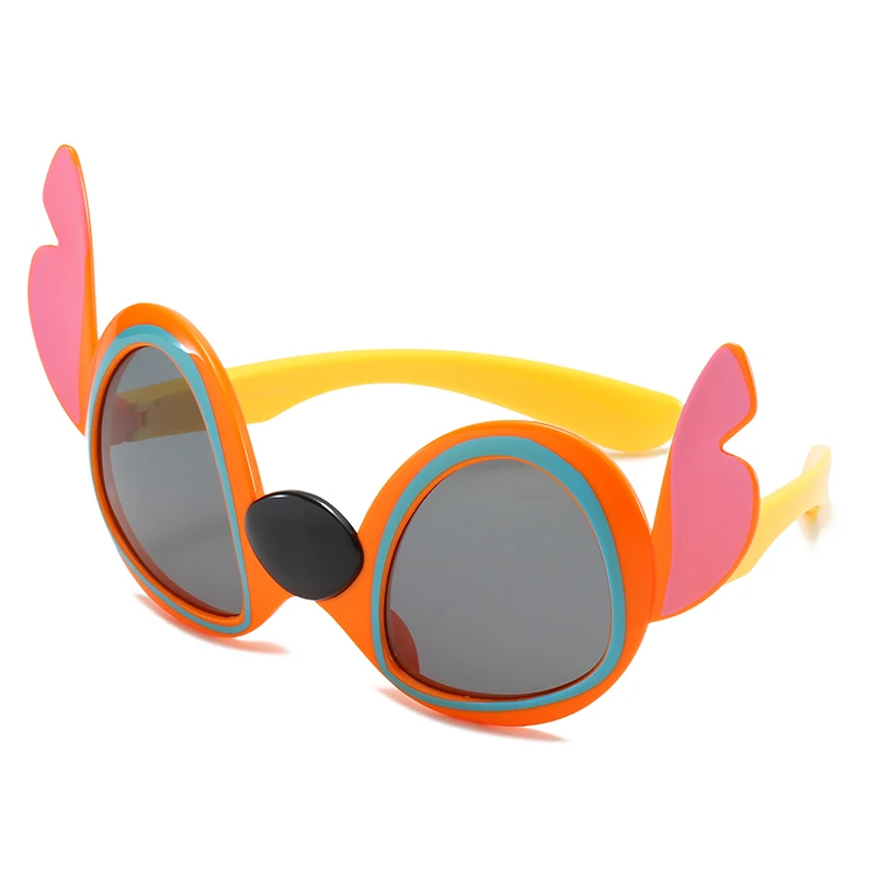 

SL72007 kids silicone ultralight flexible frame environmental safe polarized sunglasses 2020