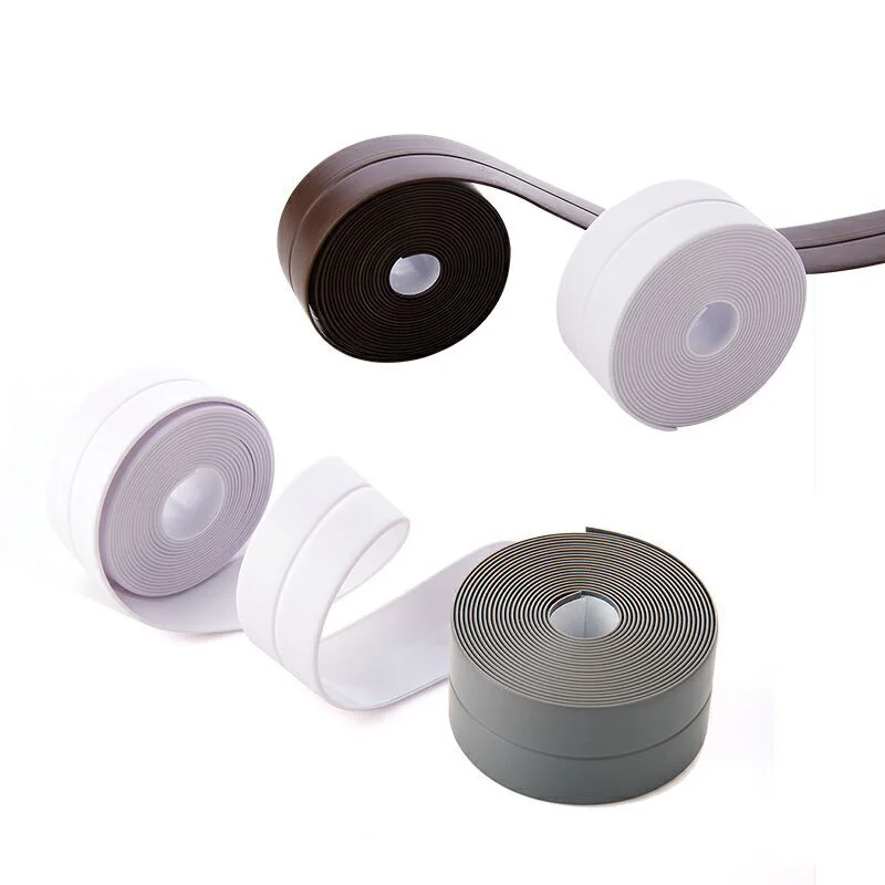 

Hot Sale PVC Seal Tape Caulk Strip Bathtub Bathroom Shower Toilet Waterproof Tape