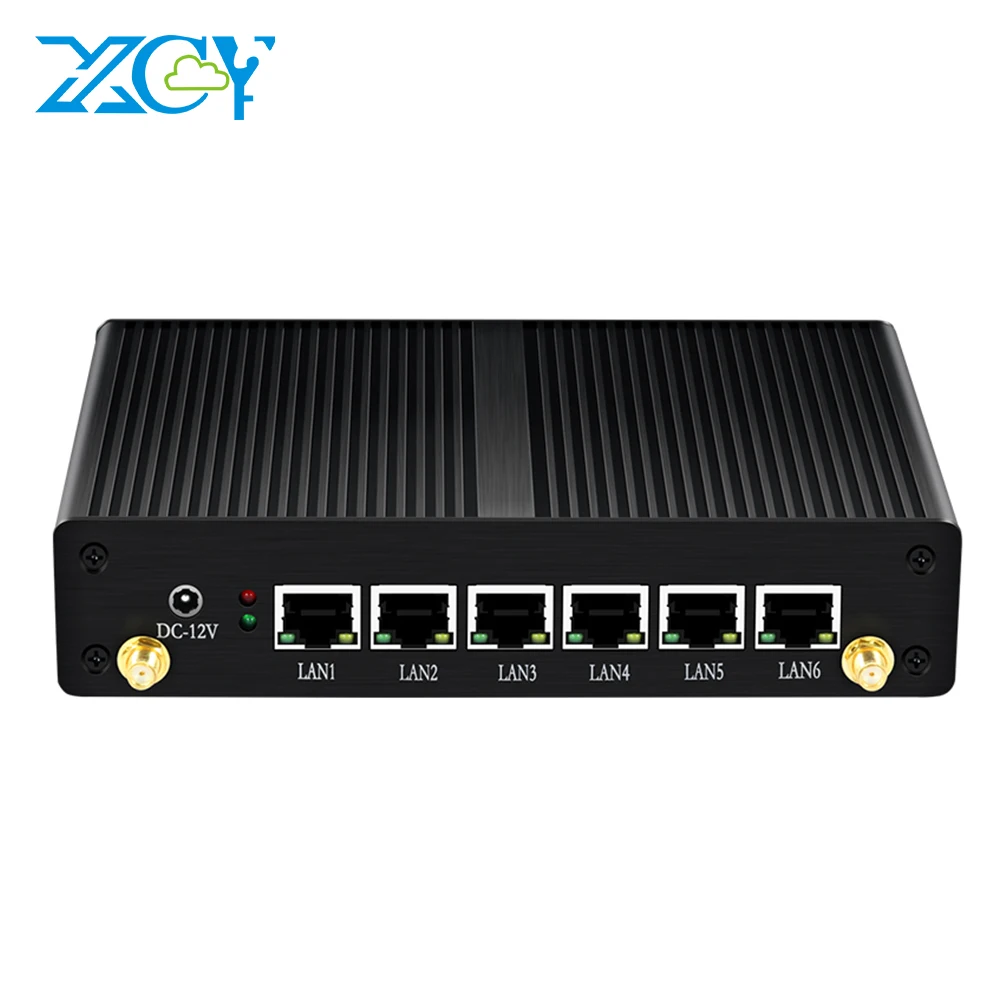 

XCY firewall mini pc 2955U Core i3 4010U 5010U pfsense aes-ni 6 LAN vpn server X86 Router