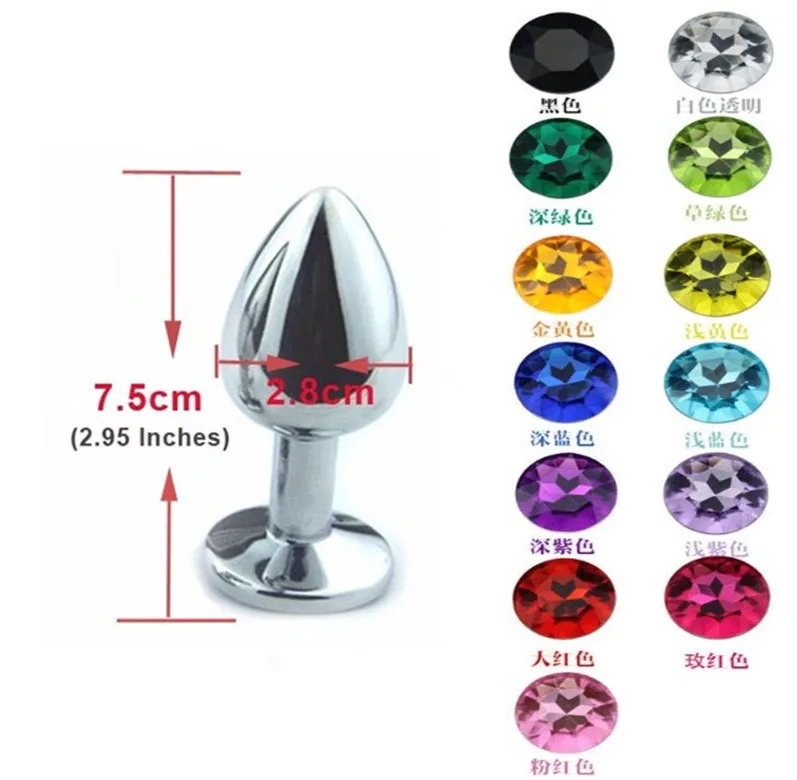 Metal Anal Butt Plug Unisex Sophisticated Sexy Anal Toys Stainless Steel  Crystal Jewelry Anal Plug For Adults Couples - Buy Anal Plug,Anal Butt Plug,Plug  Anal Product on Alibaba.com