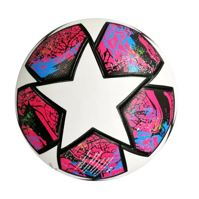 

2020 soccer ball football football games Size 5 Size 4 Rubber PU For Training Football, Red