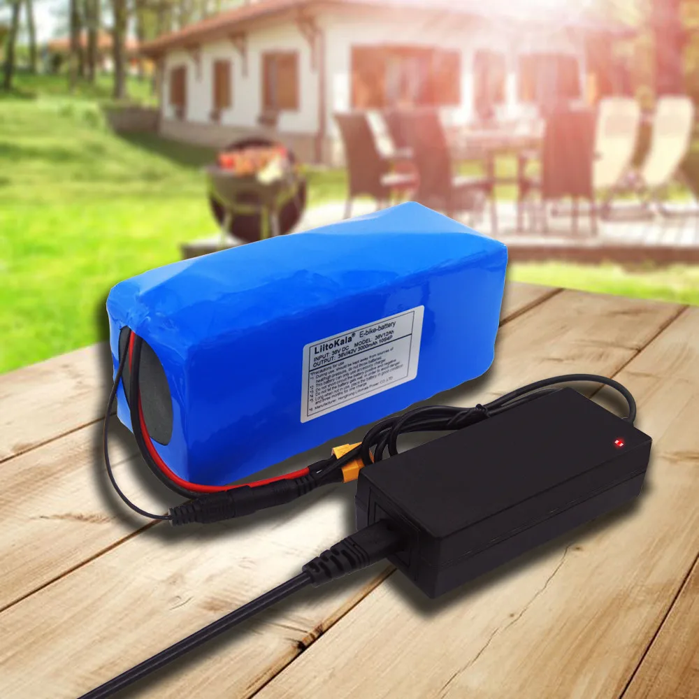 Liitokala 36v 12ah Electric Bike Battery Built In 20a Bms Lithium