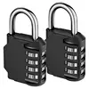 CH-603N Top security fitness use 4 digit zinc alloy silk print logo oem gym lock