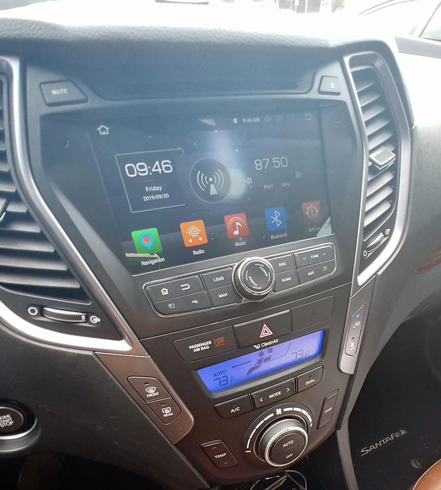 2014 hyundai santa fe stereo upgrade