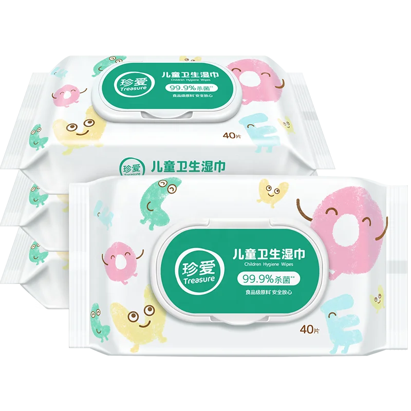 

ER21 Treasure wipes alcohol free baby wipes for kids children antibacterial wipes kill germs*