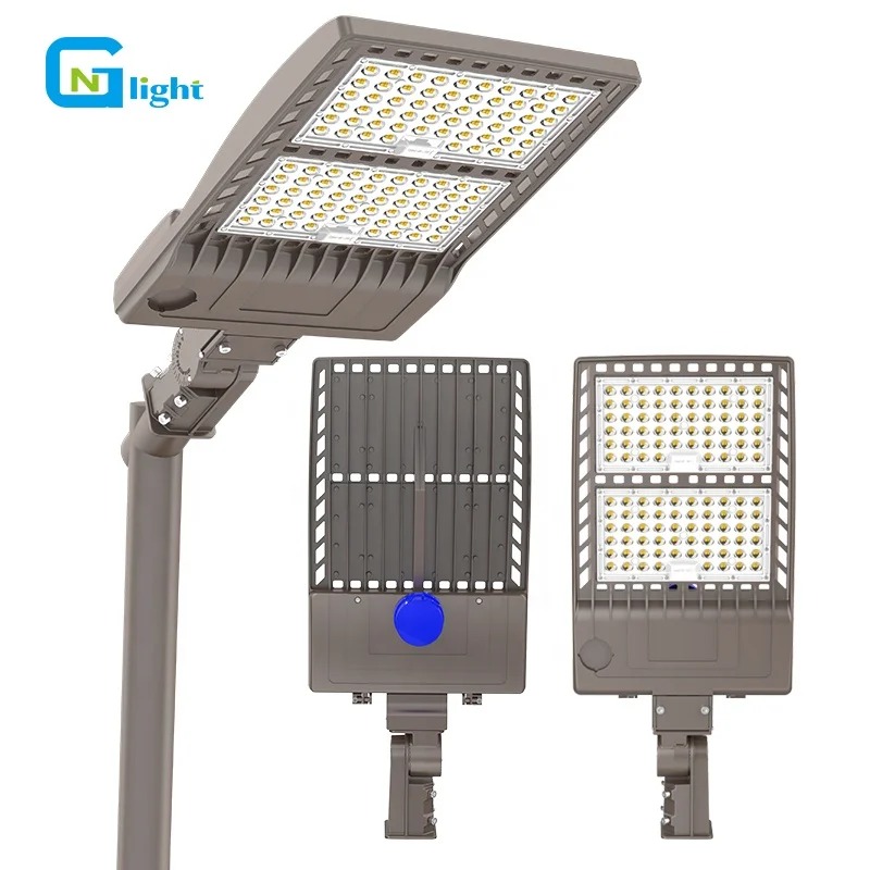 

IP65 rated 1000W metal halide replacement Easy Installation 320w LED Shoe Box street Parking Lot Light