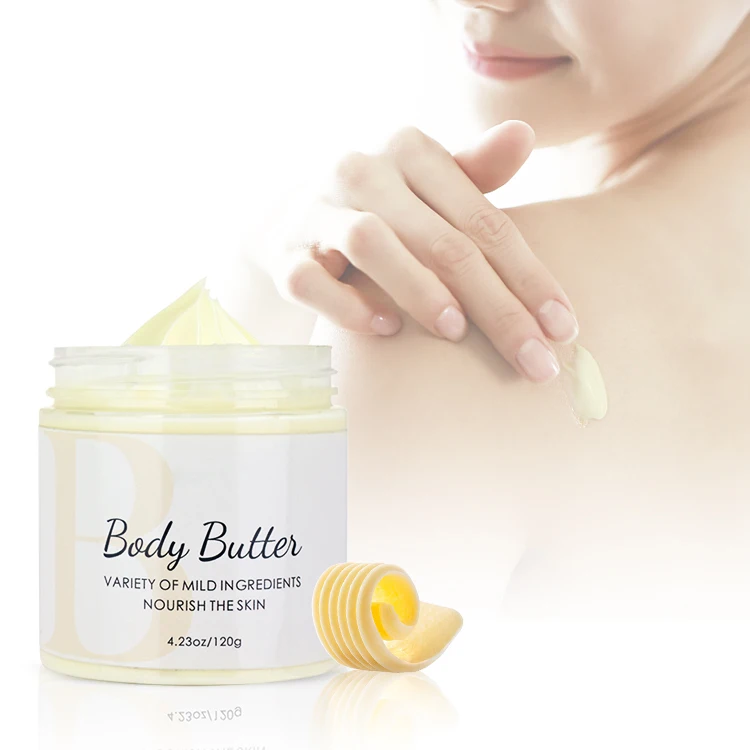 

Private Label Luxury Vendor Pure Vegan Natural Organic Moisturizing Tightening Whitening Shea Whipped Body Butter Cream
