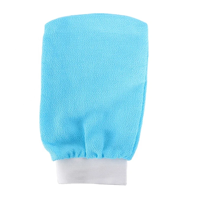 

Hot Selling Logo Customization Morocco Exfoliating Viscose Body Scrubber Bath Gloves, All or customized