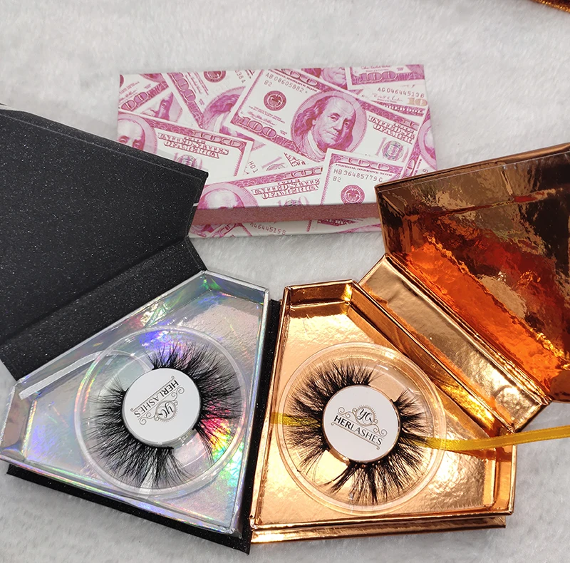 

New Design Custom Eyelash Packing 3d Mink False Eye Lashes