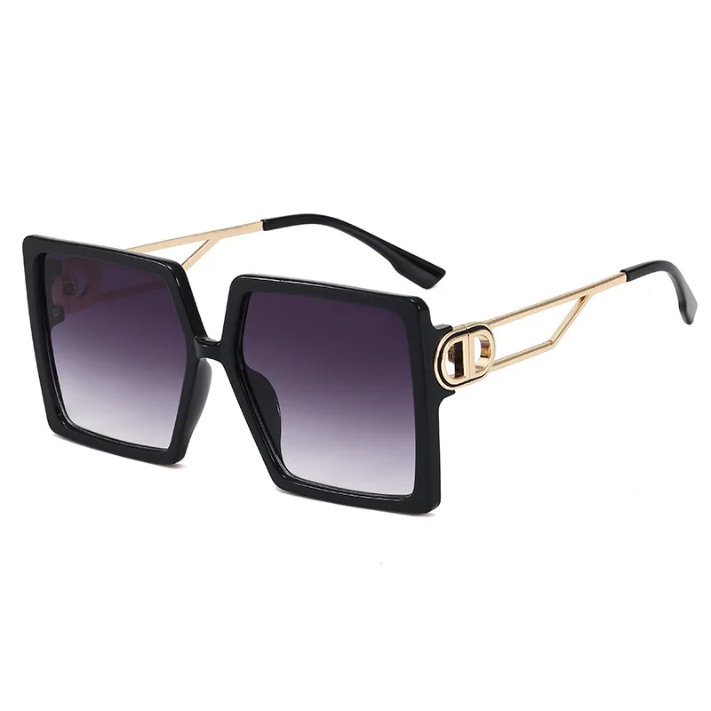

2020 New Fashion hot selling High Quality big square sunglasses Polarized UV400 Sunglasses women sun glasses, 8 colors