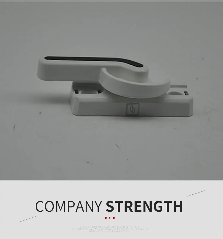 Aluminum sliding window crescent window lock