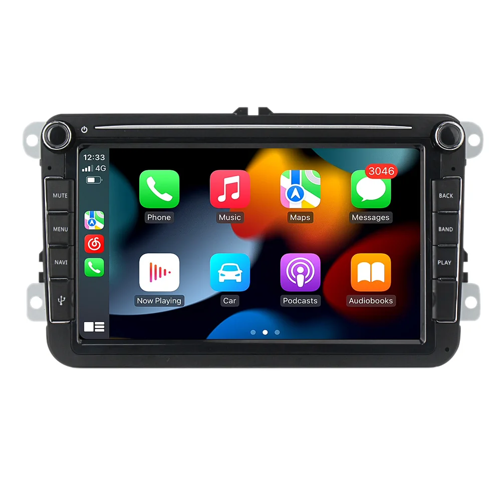 

8'' 2 Din Android Car Player For Volkswagen VW Golf 5 Polo Passat B6 Touran Polo Sedan Tiguan Jetta Carplay Car Multimedia