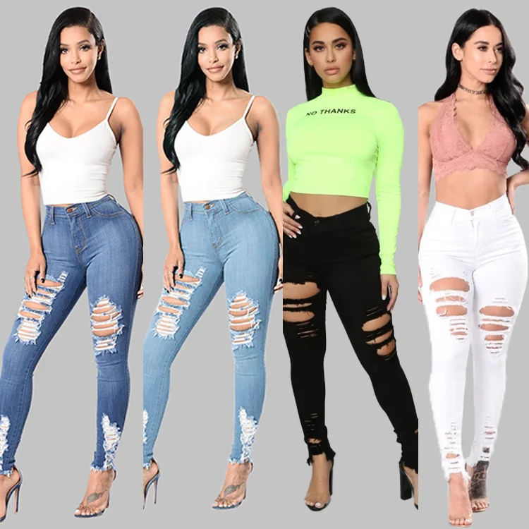 

High Rise Jeans - Light Blue Wash jeans