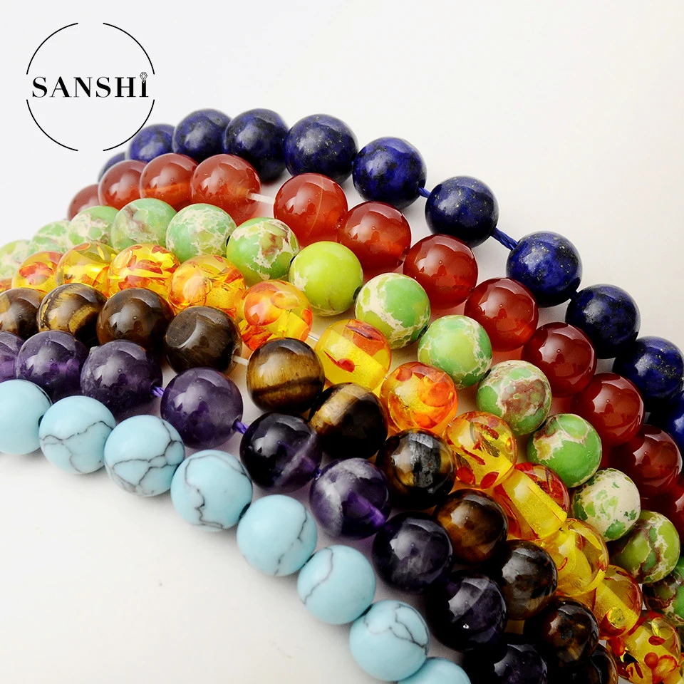 

Wholesale High Quality Gemstone Strands 8mm Lapis Amethyst Natural Stone Beads Loose Beads