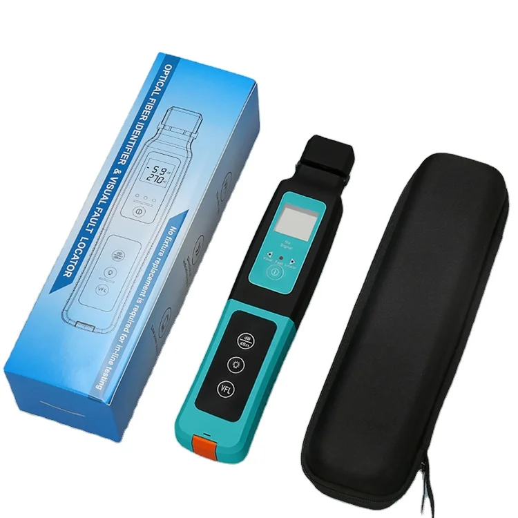 

Network Fiber Optical Identifier Optical Detector Cable Tester 3 in 1 Fiber Visual Fault Locator Fiber Identifier
