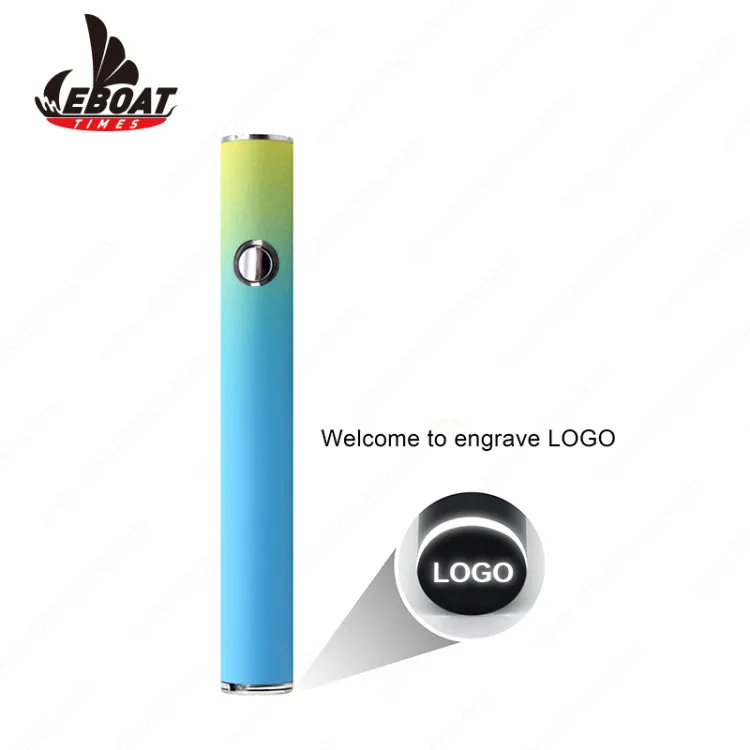 Rechargeable 280mah adjustment voltage CBD vaporizer pen cbd vape pen 510 thread vape pen
