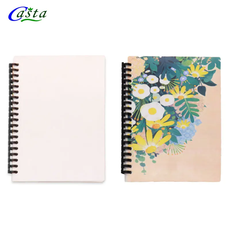 

A5 Size Wholesale Custom Blanks Printable Sublimation Journal Spiral Notebook For Student And Office