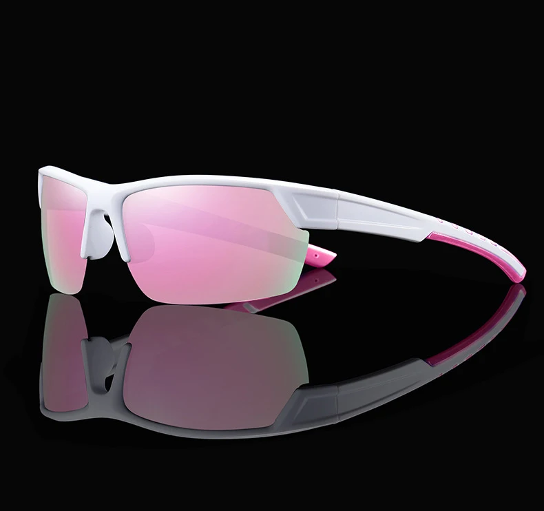 

3080 Rimless Sports Sunglasses Men Polarized Fishing Sun Glasses Outdoors Mirror Lens Eyewear Shades