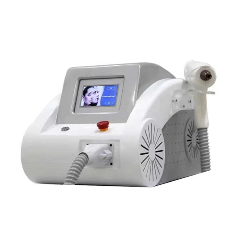 

Portable 1064nm 532nm nd yag q switch laser tattoo removal machine