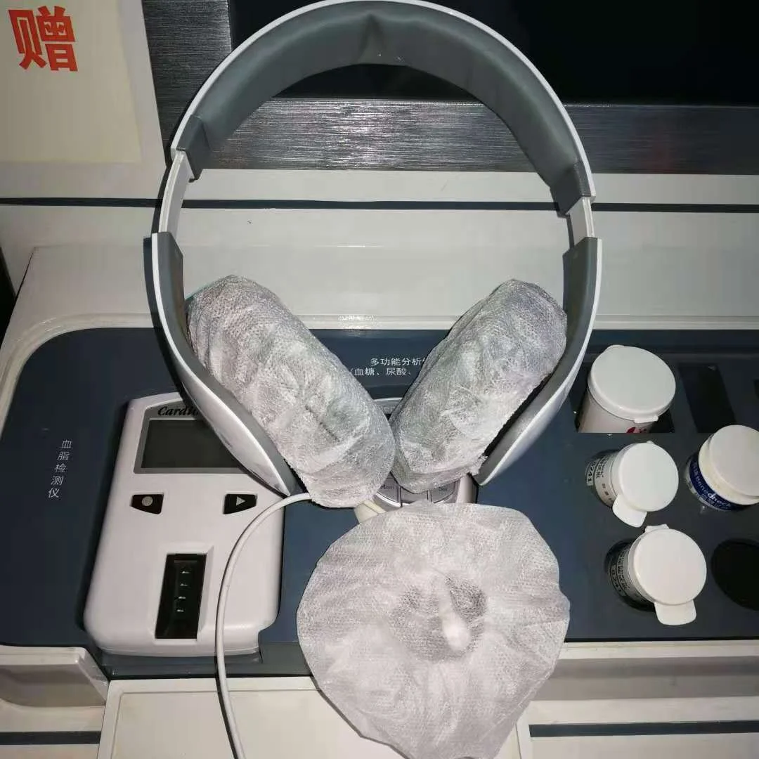 Airlines Disposable Non Woven Headset Earpad Cover details