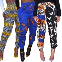 

2019 Lover Beauty New Fashion Ladies Pants Ethnic Style Elastic Harem Pants Casual High Waist Trousers Women