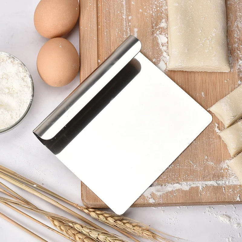 

Stainless Steel Pastry Tool Dough Pastry Scraper Bread Pastry Dough Cutter