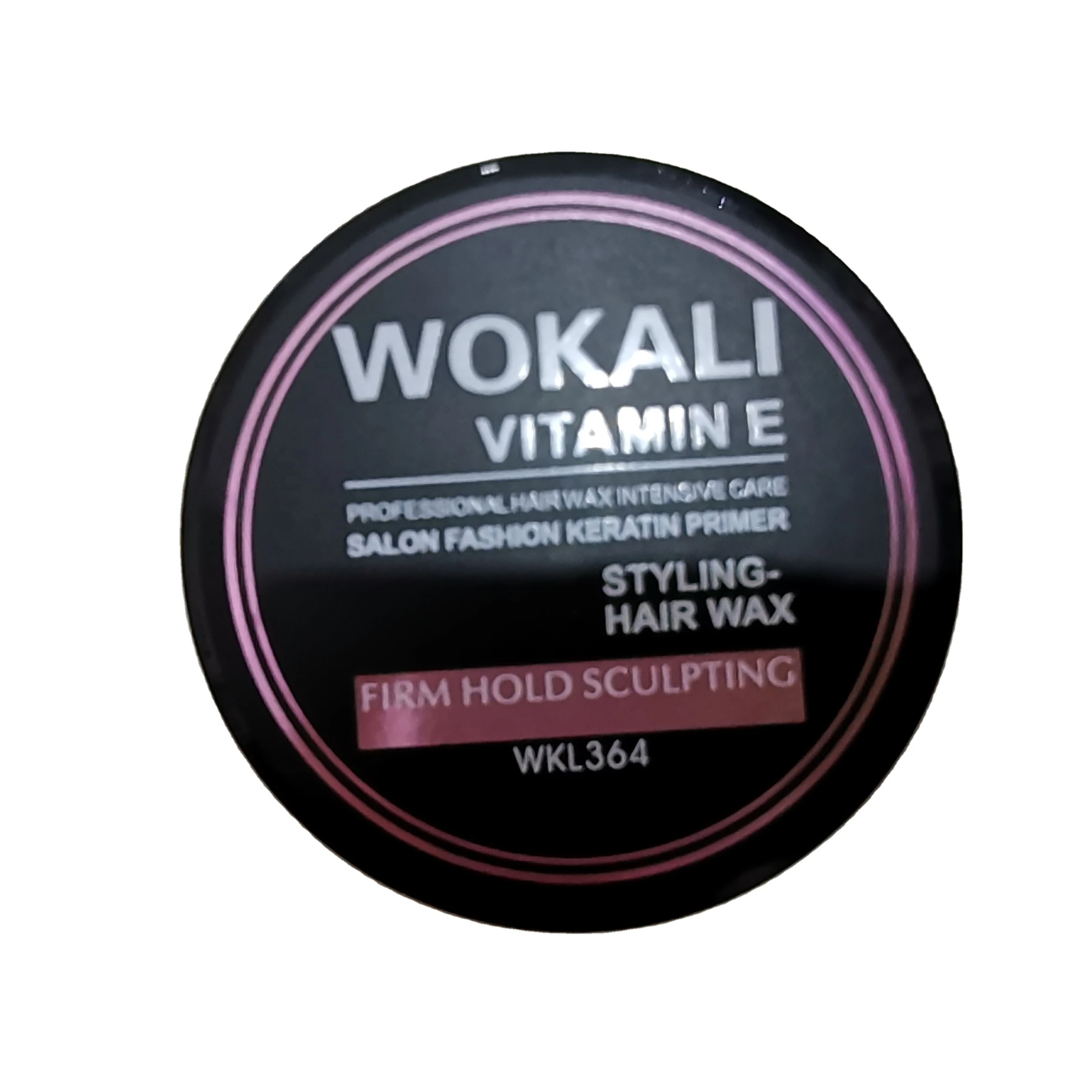 

Wokali Styling Hair Wax Purple Pure Natural Fruits Extract VE Collection -Professional Salon Keratin VE Hair WAX Firm Hold Scap