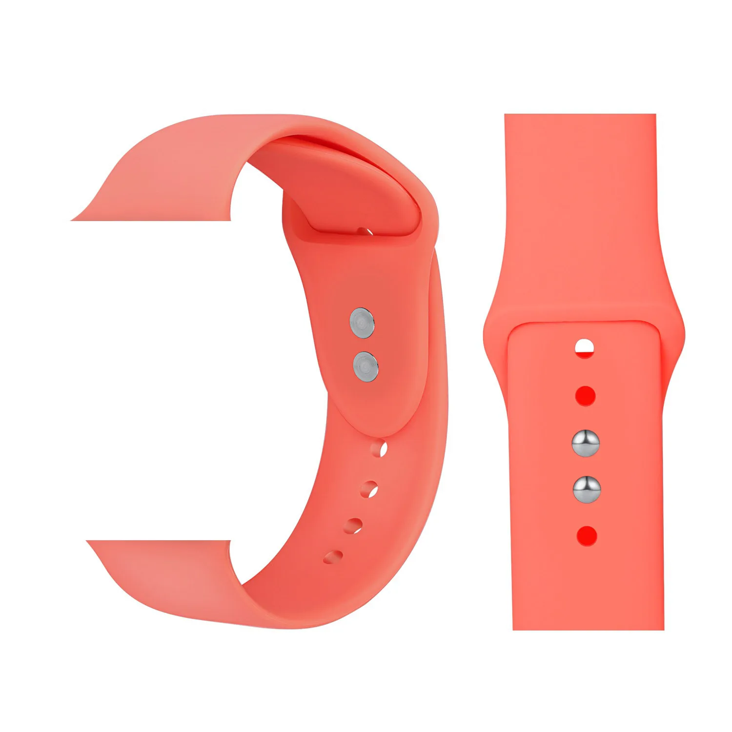

Wholesale waterproof silicone watch band cheap price for custom apple watch band silicone