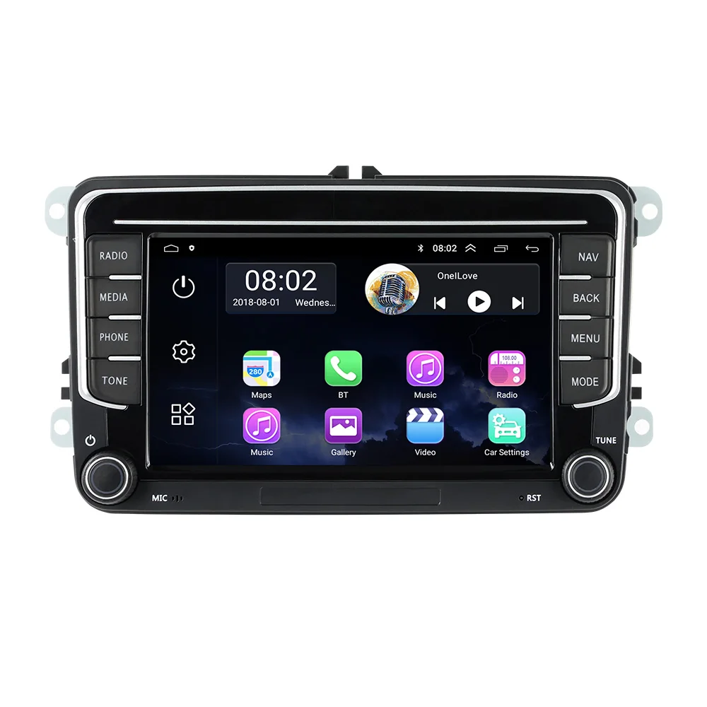 

MEKEDE Car Stereo For 7inch VW Golf Polo Tiguan Passat SEAT leon Skoda Octavia vw car video 4G Android 11 Car Player carplay