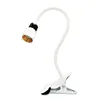 Shenzhen Factory Price E27 3W Flexible Portable Rechargeable Clip On Reading Light with Adjustable Lightness