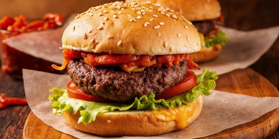 Spice comparison chart for burger seasoning