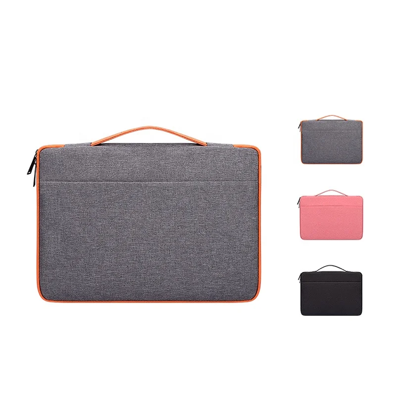 

Slim 13 inch notebook bag laptop sleeve bag for new Macbook pro M1 A2251 A2289 A2159 A1989 A1706 A708 A2337 A2338 A1932 A2179, Black/grey/pink